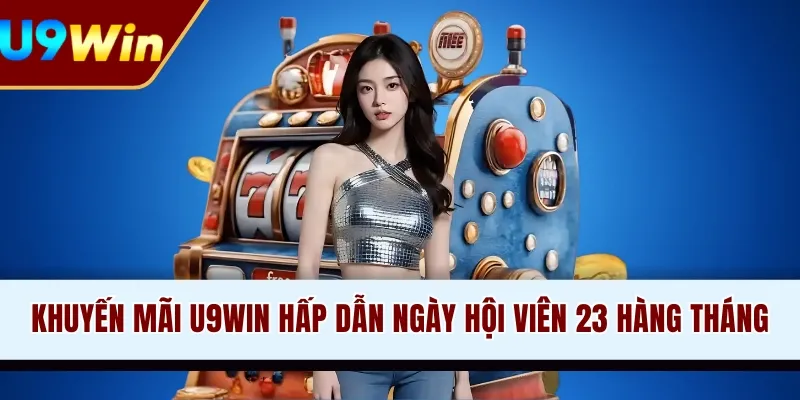 Khuyến mãi U9WIN hấp dẫn ngày hội viên 23 hàng tháng