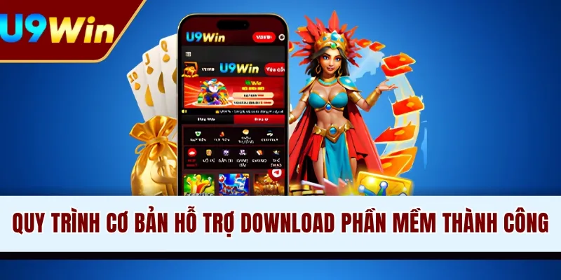 Quy trình cơ bản hỗ trợ download phần mềm thành công